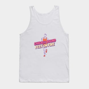 Feet on Fire - Chicago Marathon Tank Top